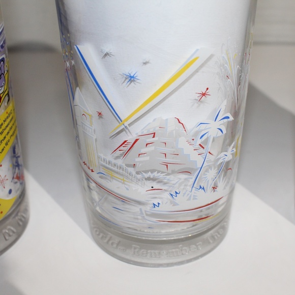 Disney Collectable Anniversary Glass Ware Set 3 - Picture 7 of 12